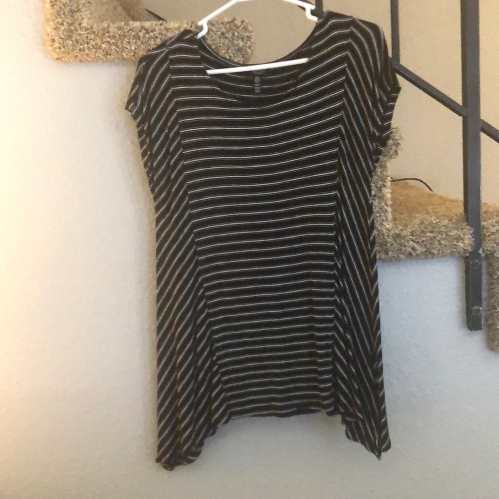 Stripped long shirt